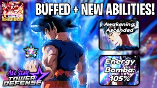 New BUFFED 7 Star UI Goku in Infinite Extreme Mode (WAVE??) | All Star Tower Defense Roblox
