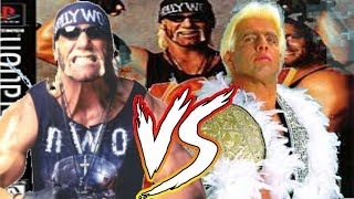 WCW Nitro Hollywood Hulk Hogan vs Ric Flair