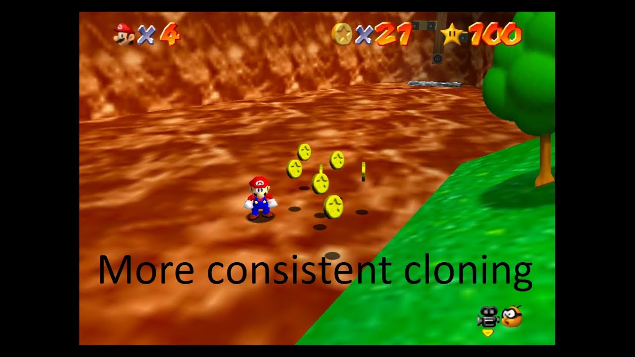 Super Mario 64 Coin Cloning Guide to Practice