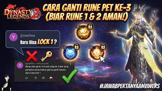 TIPS ON HOW TO CHANGE PET RUNES IN DYNASTY LEGENDS 2 screenshot 4