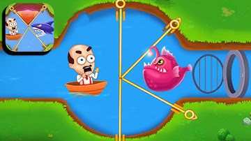 Save Daddy - Pull the Pin Game - Walkthrough Part 1 for Android, iOS