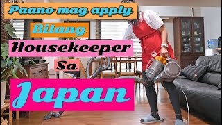 housekeeper sa japan | training center sa pinas  | Studio kay