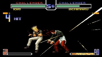 [TAS] Iori VS Benimaru (KoF 2002 MP2)