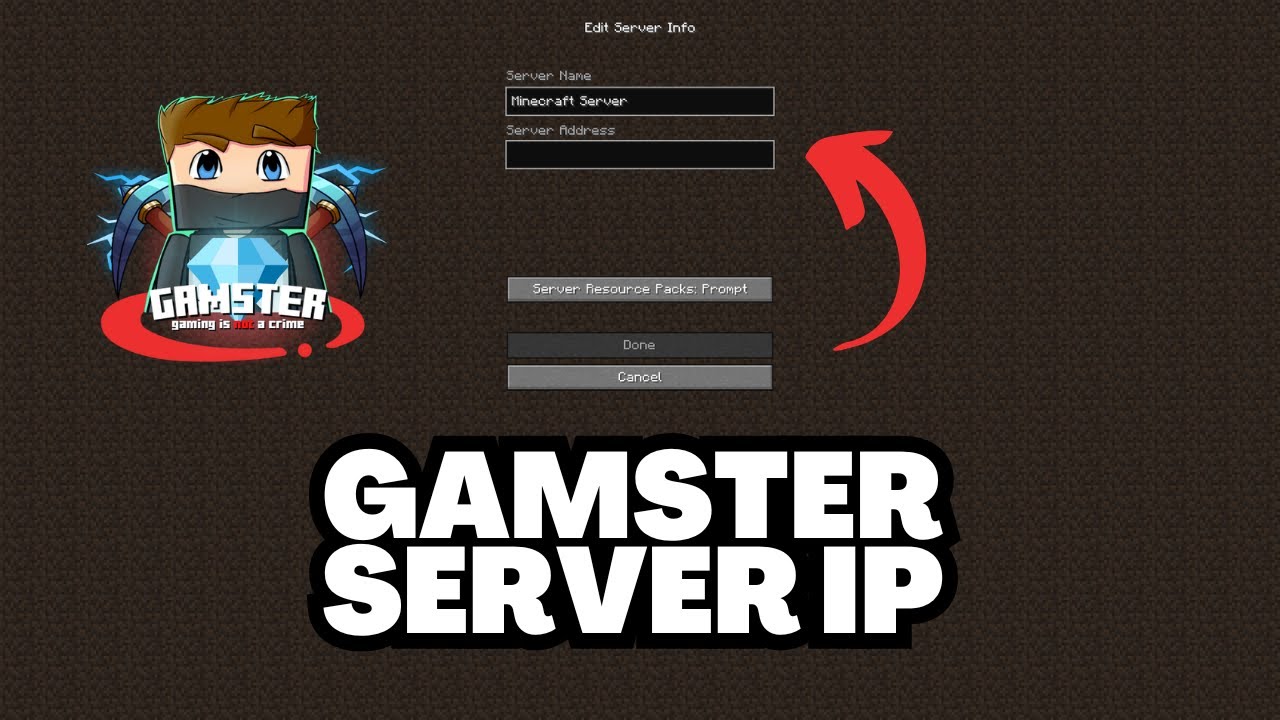 Minecraft Gamster Server IP 2025 - YouTube