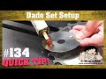 Are you setting up your dado stack wrong? (Some clever tips)