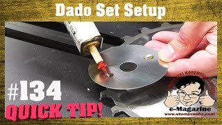 Are you setting up your dado stack wrong? (Some clever tips)