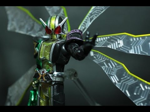 JOKERD 零-ULTIMATE Model S. POLYGON Toy Review: S.I.C. Kamen Rider W Cyclone Joker Gold Xtreme