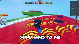 Roblox's SCARIEST Bike Ride! (Roblox Bike Of Hell!) screenshot 4
