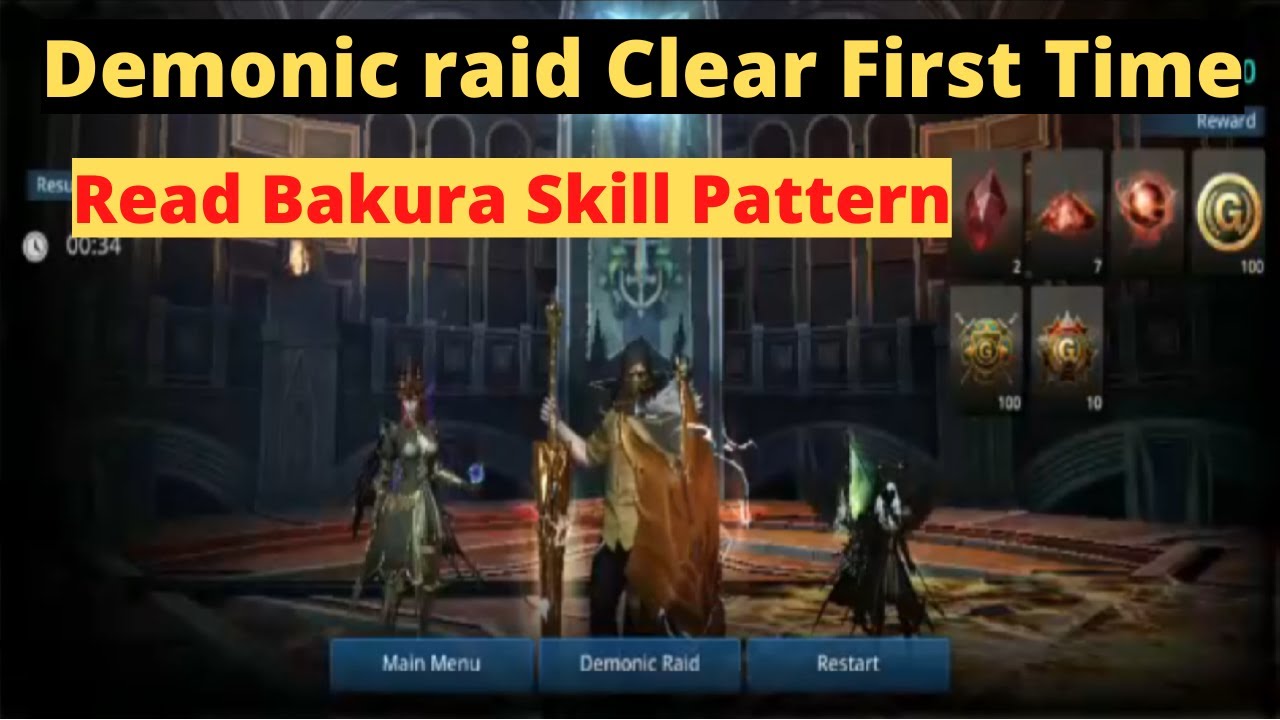 Darkness Rise Demonic Raid First Time