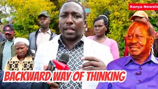 Backward Way Of Thinking,Kwenda Nyumbani. Kangema Mp Trashes Raila On Mps Leaving Ng-Cdf To Counties