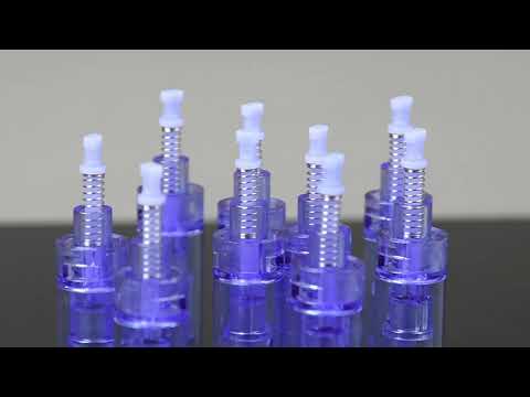 Картриджи для дермапена Dr Pen Ultima A1 — сменные насадки для фракционной мезотерапии и микротерапии, видео 1