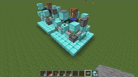 How To Build A Block Swapper In Minecraft (Flush With The Ground)