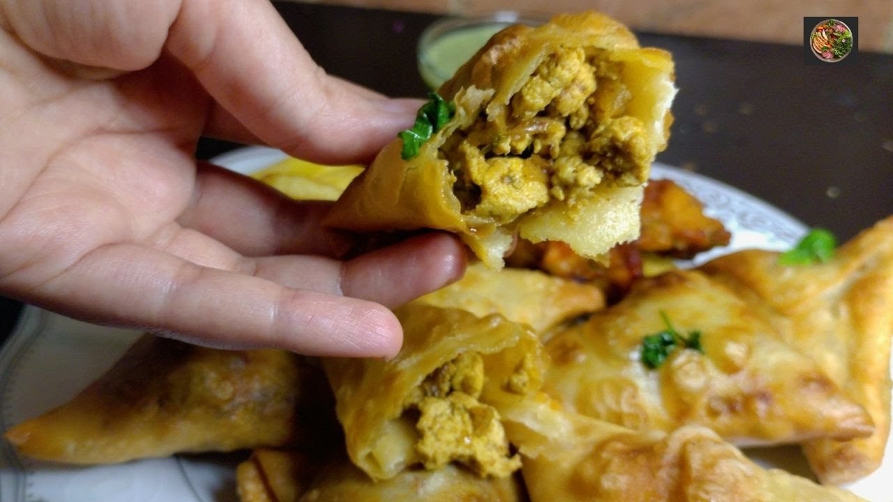 Crispy Chicken Samosa with Homemade Samosa Sheet | Chicken Samosa Recipe | Ramadan Special Recipe