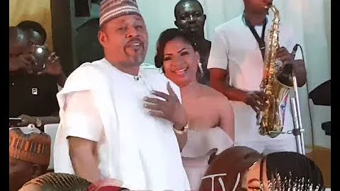 Laide Bakare,Saidi Balogun&Others Dance To The Amusement Of Guests At Mercy Aigbe's 40th Birthday