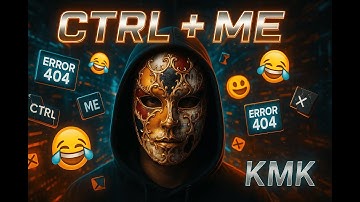KMK - CTRL + ME (Official Lyric Video) | dark comedy trap
