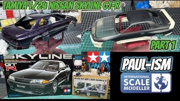 Part 1- Tamiya 1/24 Nissan Skyline GT-R 24090 Video Build