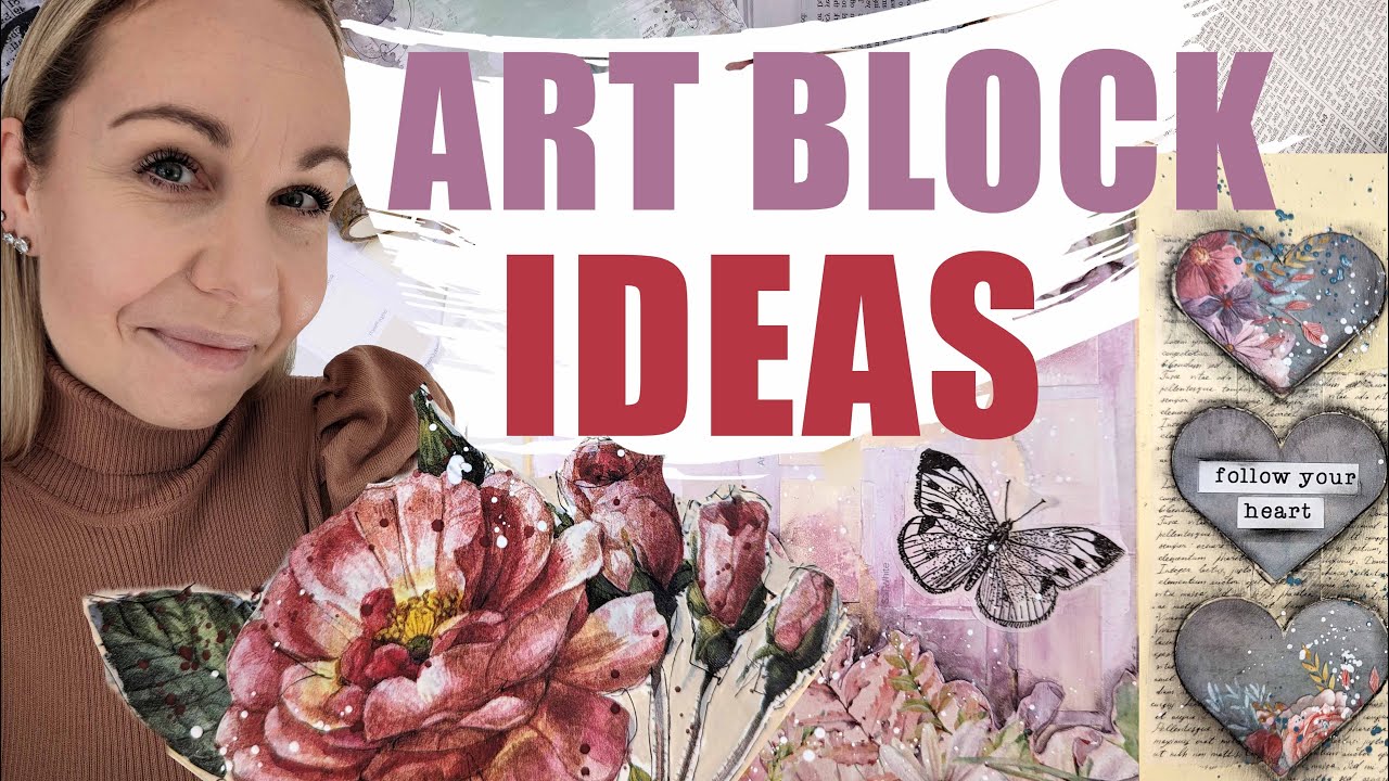 How I START a BASIC page in my art journal (part3) ️ Maremi's Small