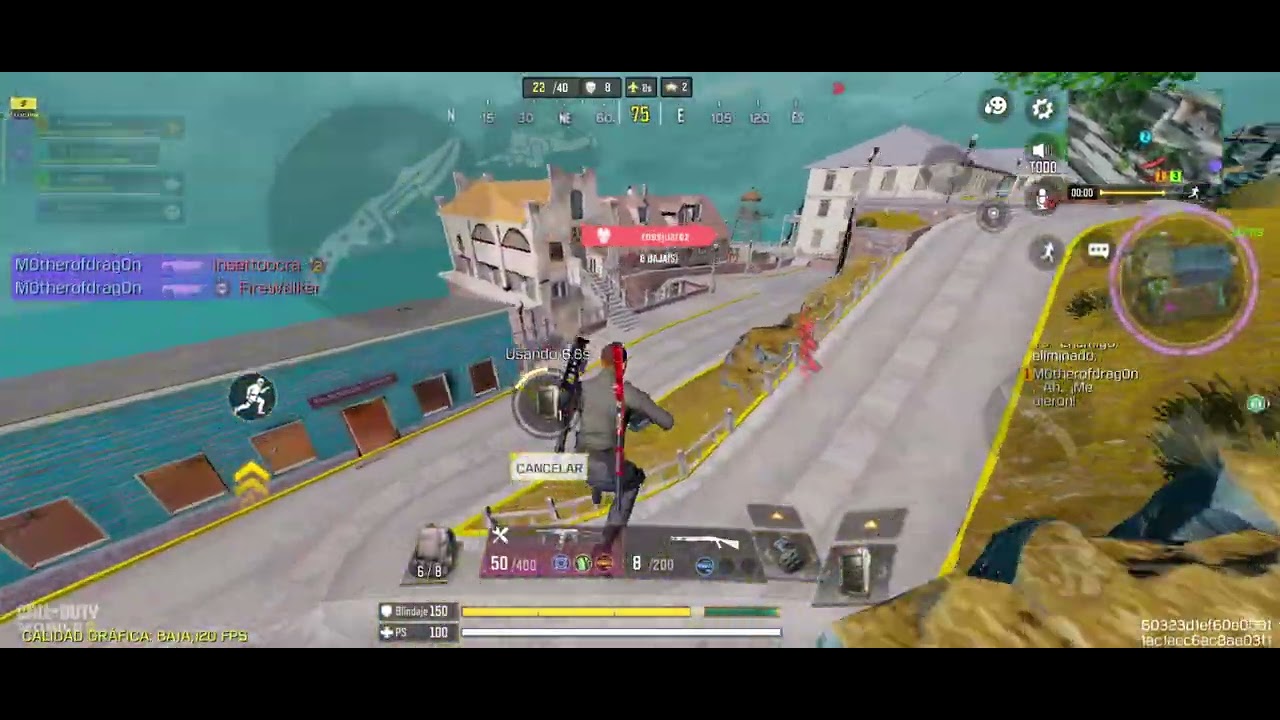 NERFEEN LA ANIQUILADORA | 14 KILLS | COD MOBILE | ALCATRAZ