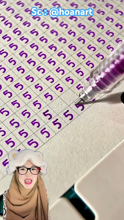 INI HUTUF S ATAU ANGKA 5 😃 @hoanart #remix #funny #dubbing