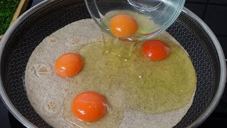 Fügen Sie einfach die Eier zur Tortilla hinzu und das Ergebnis wird erstaunlich sein!