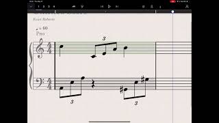 Scoring piano on StaffPad
