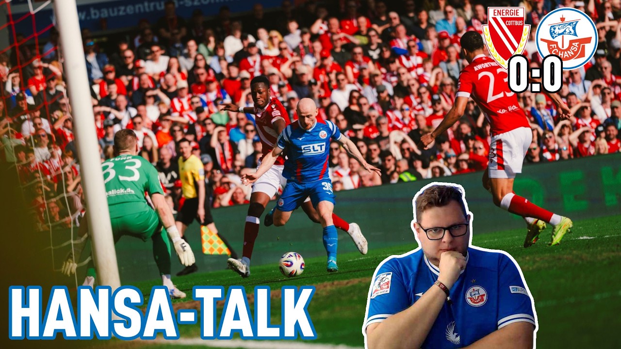 GUTER AUFTRITT und doch ZU WENIG? 🤔😳 | Energie Cottbus - Hansa Rostock 0:0, 3. Liga | HANSA-TALK