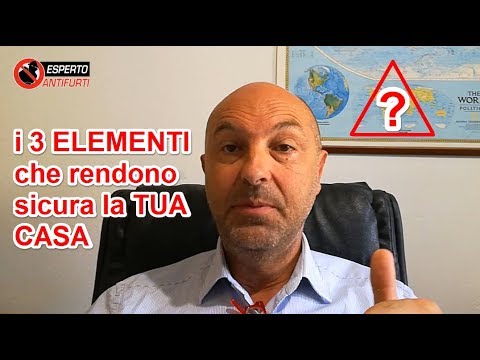 Video: Quali sono i consigli per la sicurezza quando si è a casa?