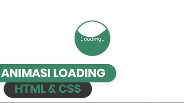 Speed Coding - Membuat animasi loading menggunakan HTML dan CSS