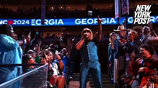 Lil Jon makes surprise appearance during DNC roll call: ‘VP Harris to the Walz’