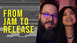 From Jam to Release - A Music Production Journey - Ableton Live, Novation Summit, Pro 3
This video has been in the works for 9 months! Its finally finished. And were finally back to releasing new music. We wanted to chronicle the process of taking a jam/concept and turning it into a completed release. There was way more that we wanted to show, but we didnt want this video to be much longer than it already is.
Also, this video is sponsored by DistroKid, which happens to be our very first sponsor on the channel! If you signup with DistroKid through our link, http://distrokid.com/vip/teftyandmeems you get 7% off your first year!
Our friend Jon Beavers: https://www.instagram.com/jonnybeavs/
In The Night cover art design by https://twitter.com/bserious
Heres the original jam from January 2020 https://youtu.be/vGmVYUeW0Kg
If youd like to support us you can stream our latest album on Spotify here https://open.spotify.com/artist/2wjY8wnR5VPznGWnCWUH9G?si=qlunLxABQBqi5Z3ZUFh8Fg and/or grab a copy here https://teftyandmeems.bandcamp.com/album/winter-dreams (or whichever preferred streaming platform you use)
Thanks for all the support!
Tefty & Meems
Chapters
0:00 Intro
2:08 Prepping the session
5:18 Scratch Vocals
6:33 Synth Production
15:07 Meems Reacts to the Synths
17:22 Vocals Discussion
19:35 Finished Mix
22:53 Mix Discussion
28:53 DistroKid Upload
35:24 Final Thoughts
Gear Used:
Novation Summit https://www.zzounds.com/a 3971362/item NOVSUMMIT
Sequential Pro 3 https://www.zzounds.com/a 3971362/item SEQPRO3
Ableton Live
Mics and Headphones:
Shure SM7b Microphone https://amzn.to/2ZzfeA7
Meems Headphones https://amzn.to/2DCKhSi
Teftys Headphones https://amzn.to/32tAjya
Video Gear:
Camera https://amzn.to/2Hr70Ci
Lens https://amzn.to/2Hr70Ci
Camera Mic https://amzn.to/2GzSTgx
Spotify Music: https://spoti.fi/2VzWe66
iTunes & Amazon: Search Tefty & Meems
Socials
https://twitter.com/teftyandmeems
https://www.instagram.com/teftyandmeems/
https://www.twitter.com/teft
https://www.instagram.com/teftyteft/
Tefty & Meems logo design and Intro gfx by RottingJackal https://www.rottingjackal.com/
#musicproduction #songwriting #mixing #synthesizers #electronicmusic From Jam to Release - A Music Production Journey - Ableton Live, Novation Summit, Pro 3