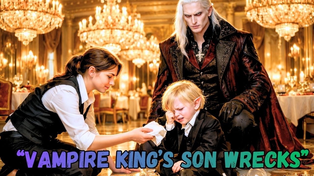 Vampire King’s Son Wrecks a Luxury Restaurant — Until a Waitress Shows Him Kindness