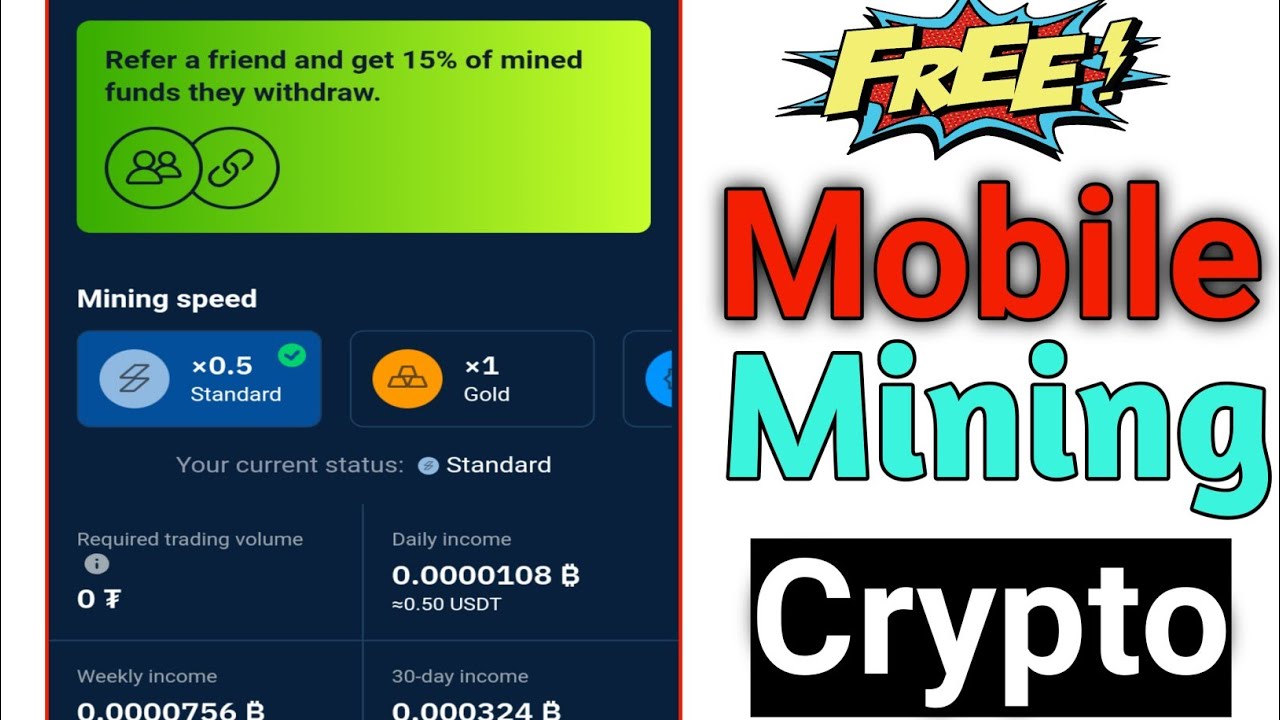 mobile crypto mining 2021