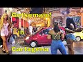 Getsemani the neighborhood preferred by backpackers Cartagena Colombia