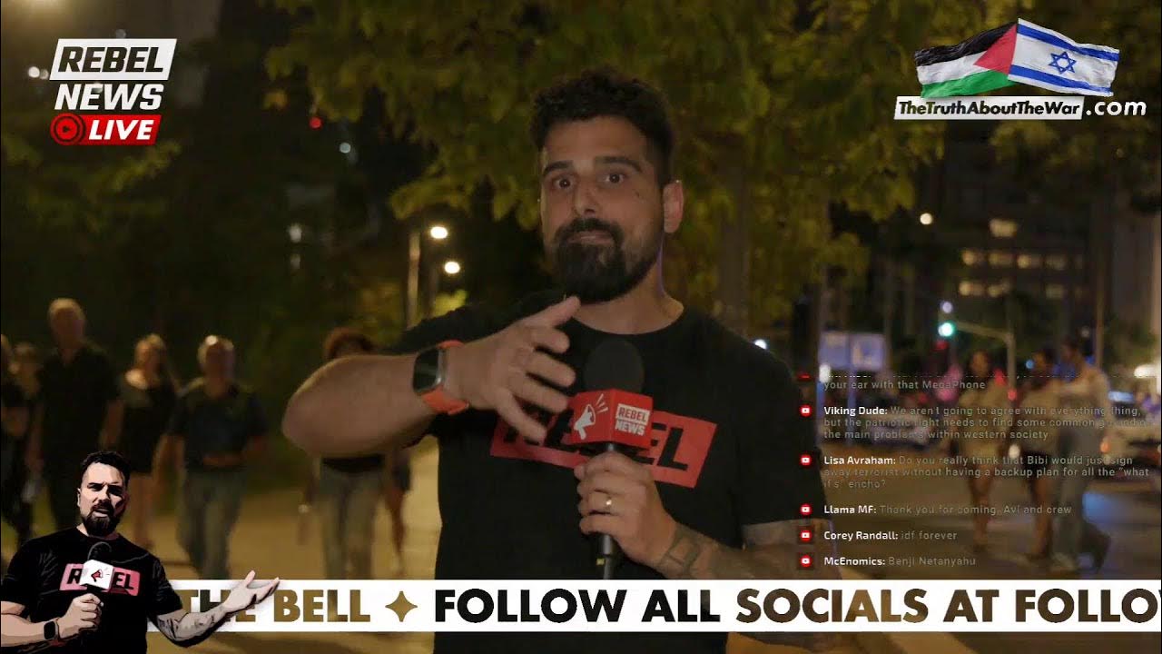 🚨 LIVE from Tel Aviv: Israel HOLDS ITS BREATH ahead of hostage release