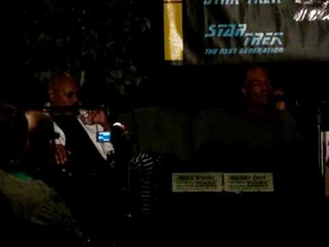 DragonCon 2008 - Star Trek - Avery Brooks and Mich...