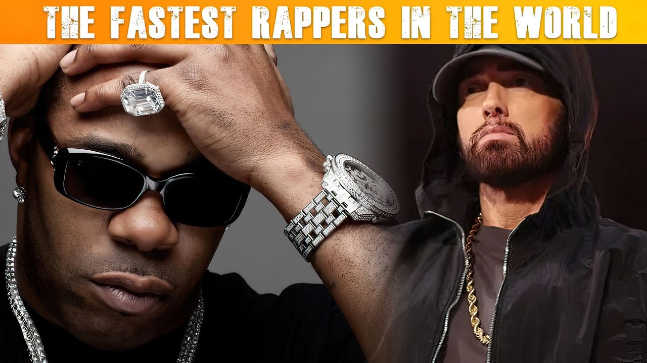 Top 10 Fastest Rappers In The World Youtube