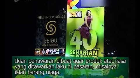 Menulis Iklan Layanan Masyarakat Tokoh Pendidikan seg3 [CBI] | Video Learning Object