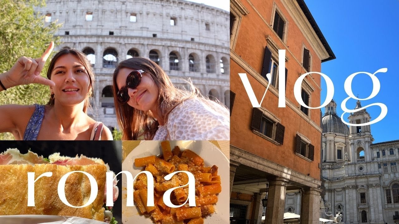 vlog | roma - sadece yemek yedik ama ne iyi ettik 🍕🥪🎂🍝🇮🇹