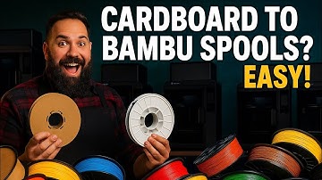 Cardboard To Bambu Lab Spool - Swap Like A Pro!