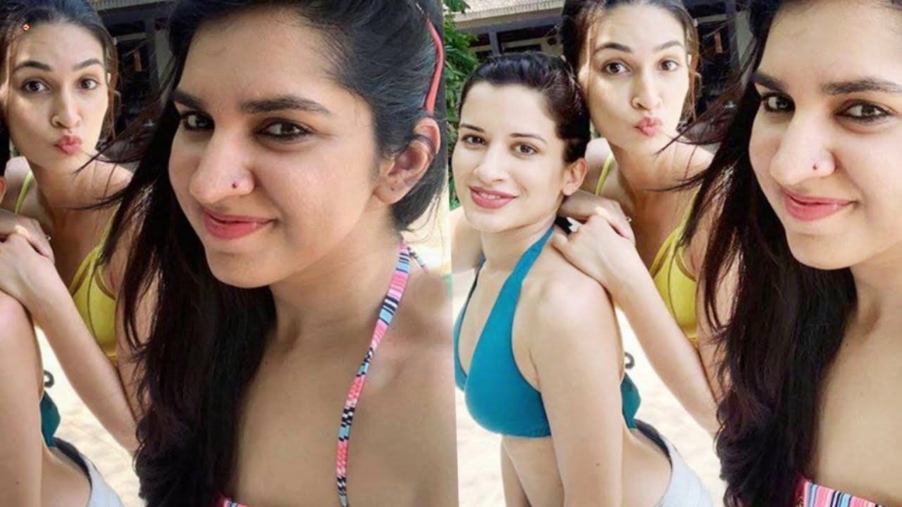 hitlab media Bollywood Actress Kriti Sanon enjoying 'bikini life' with soul sisters in Goa Hot Video