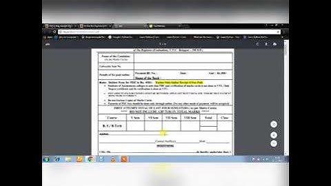 How to apply for PDC(PROVISIONAL DEGREE CERTIFICATE) Vtu - Online