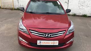 HYUNDAI SOLARIS 2016 года, пробег 82 209 км, обзор автомобиля с пробегом в Альянс Select Чебоксары