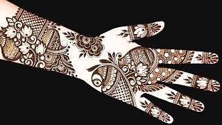 Easy Designer Arabic Mehndi For Hands | Beautiful Arabic Mehndi Designs | Letstute Mehndi screenshot 4
