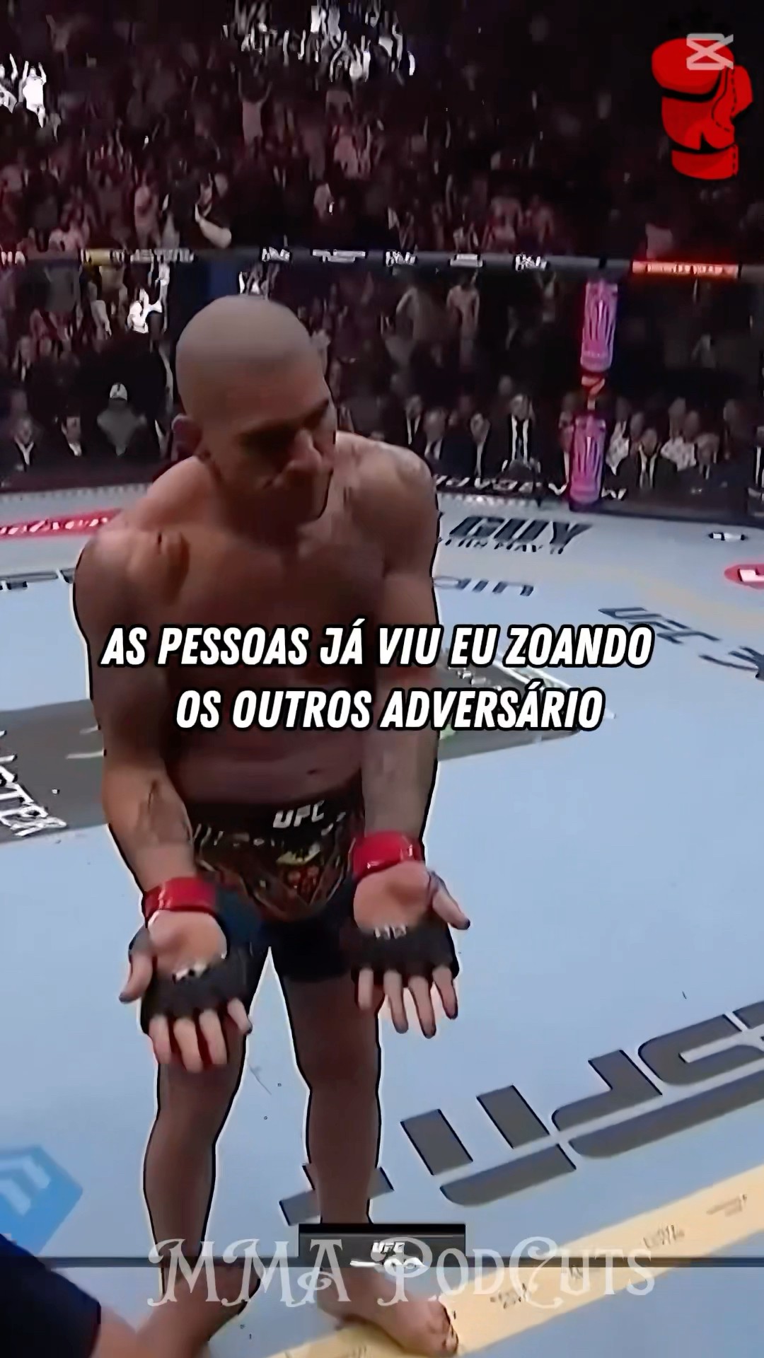 ALEX PEREIRA RECADO PRO ANKALAEV #mma #luta #boxe #ufc #shortsfeed #brasil #foryou