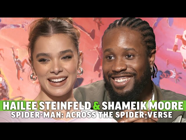 Spider-Man: Across The Spider-Verse Premiere Interviews: Shameik Moore,  Hailee Steinfeld, Daniel Kaluuya & more - HeyUGuys