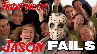 JASON VOORHEES FAILS | FUNNY FRIDAY THE 13TH 