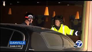 Car crashes through entrance of Taco Bell in Danville