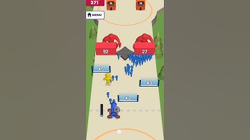 mob control 3D Games #Gameplay #Mobilegame All Levels Gameplay (IOS & Android) #shorts