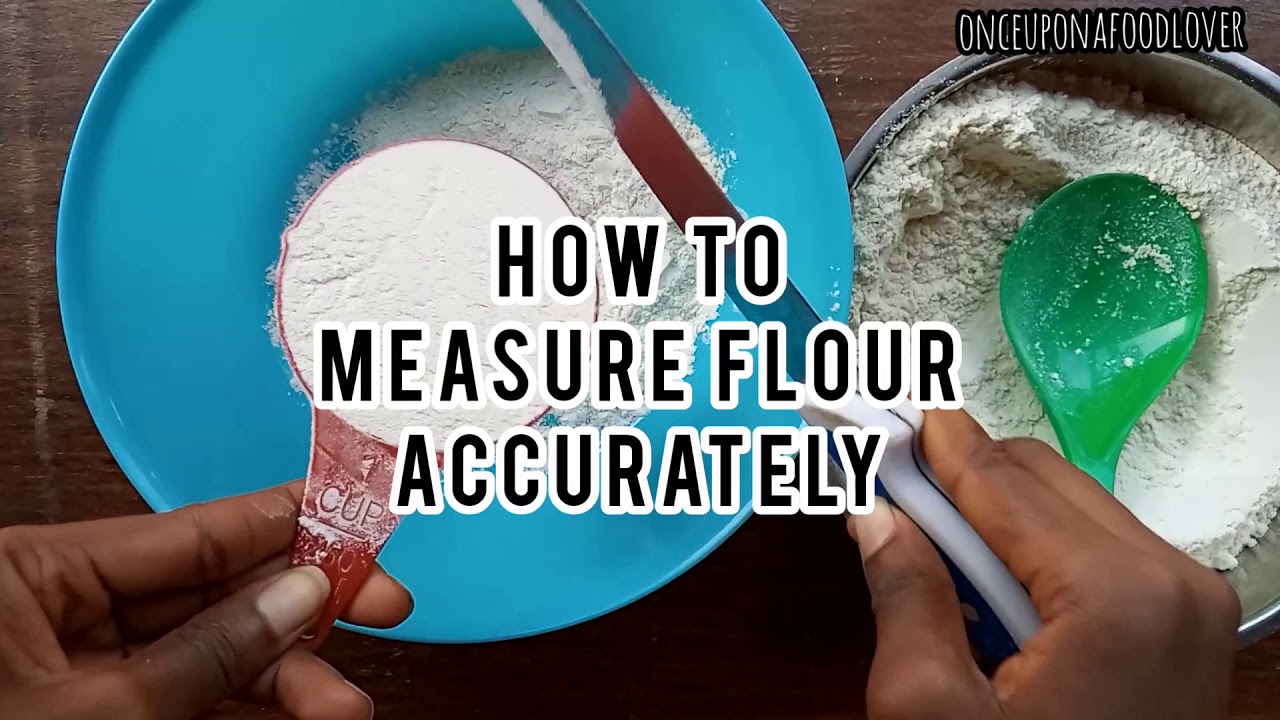 How to Measure Flour (without a scale!)