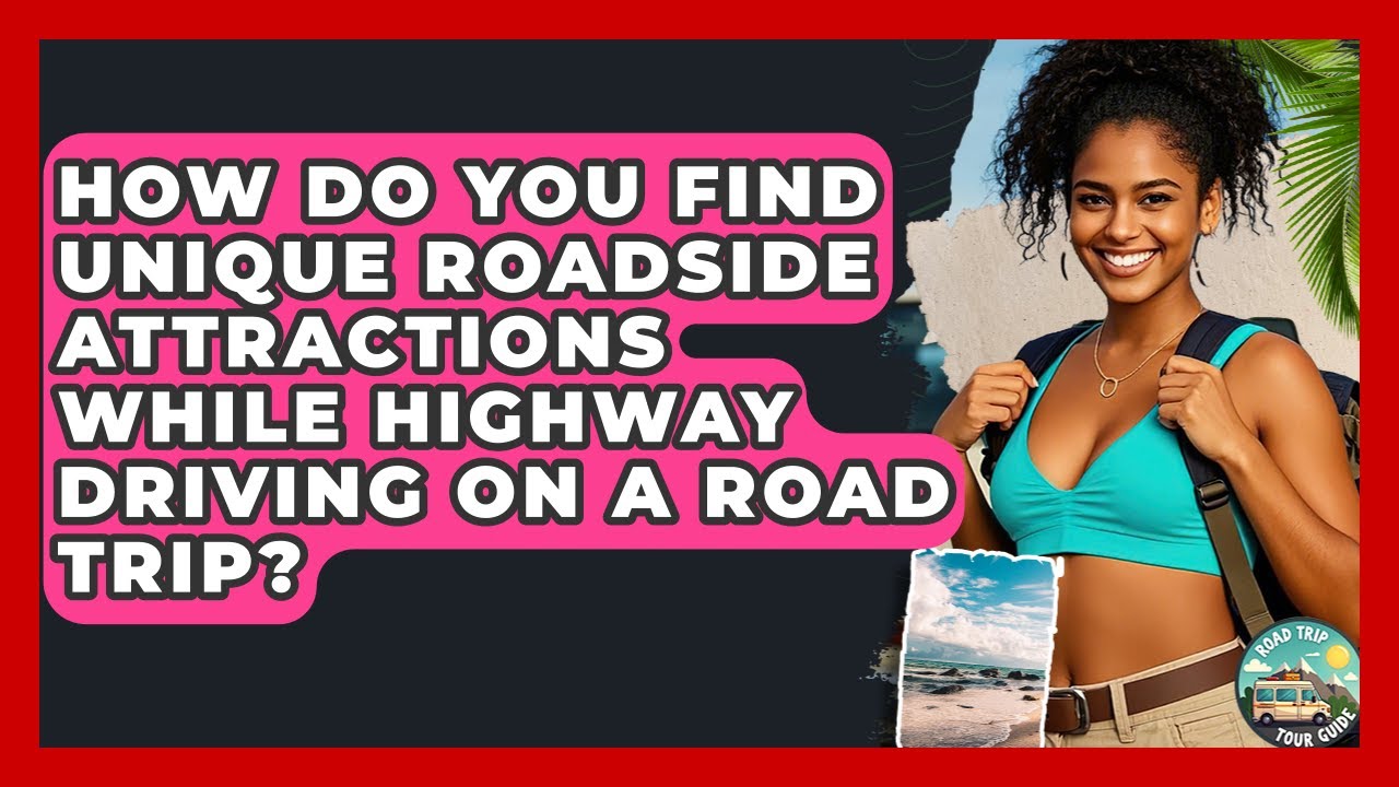 How Do You Find Unique Roadside Attractions While Highway Driving On A Road Trip?